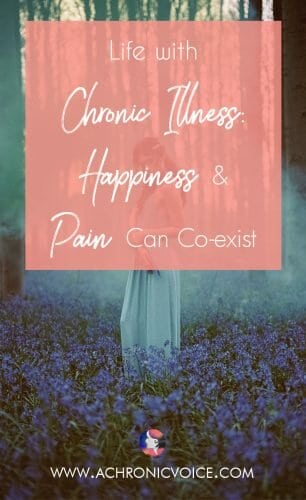 Happiness and pain can coexist